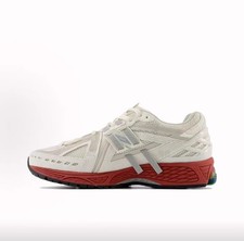 NEW BALANCE olive green mens white new sneake...