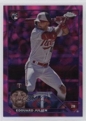 2023 Topps Chrome Update 62/299 Edouard Julien #USC79 Rookie RC 15wb