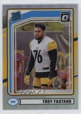 2024 Panini Donruss Rated Rookie Optic Preview Holo Prizm Troy Fautanu #360 1k9e