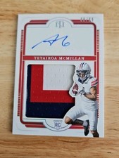 2025 Panini National Treasures Collegiate - RPA Tetairoa McMillan Red 09 /39 