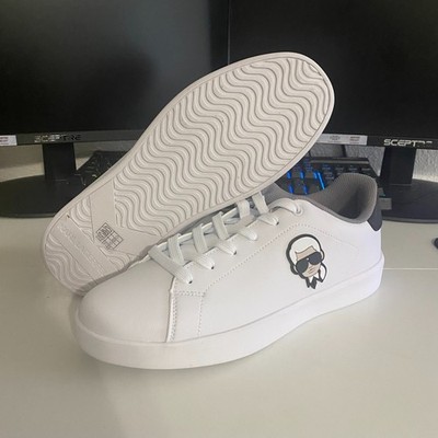 Karl Lagerfeld Paris Men's Karl Head Sneaker SIZE 9.5