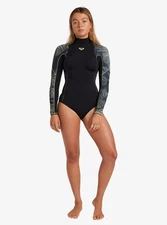 Roxy 1.5mm Elite Long Sleeve Spring Wetsuit - Women's - 4 / The Palms