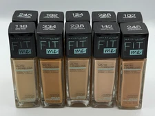 LOT OF 10PCS Maybelline Fit Me Foundation Assorted Makeup Shades Mixed Lot