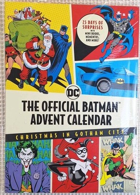 NEW The Official Batman Advent Calendar Christmas in Gotham City DC Comics