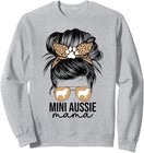 Mini Miniature Aussie Mama For Women Australian Shepherd Dog Sweatshirt