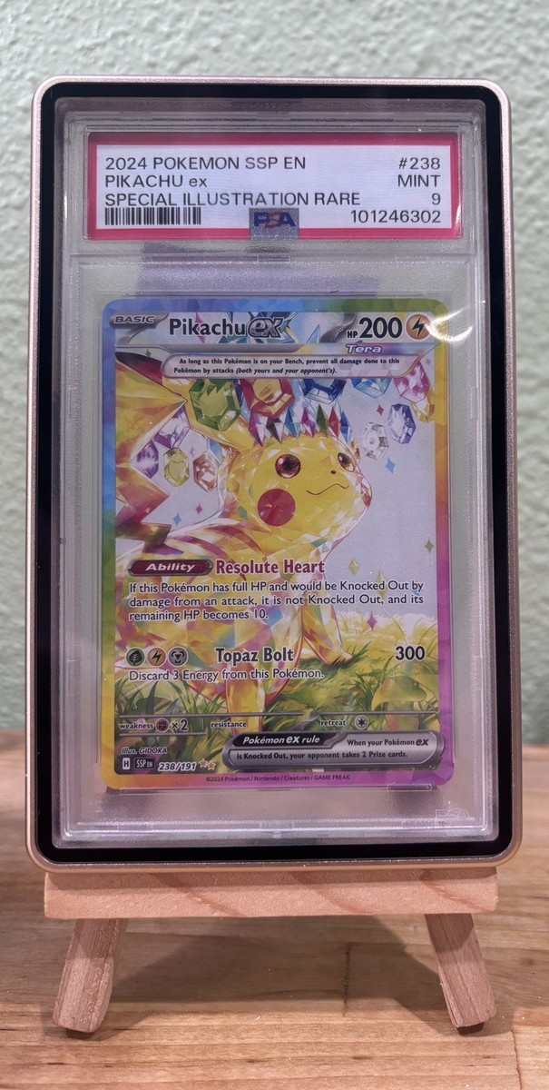 Pikachu ex 238/191 Sv08: Surging Sparks Holo for sale online | eBay