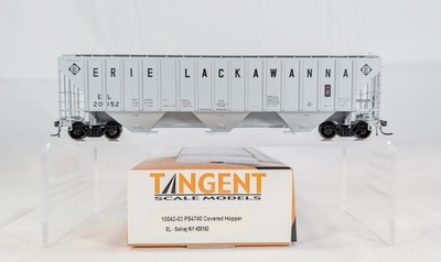 Tangent HO PS4740 Covered Hopper Erie Lackawanna Solvay NY EL 20152 10042-02