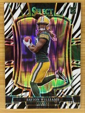 RC CASE HIT 🔥 2025 Panini Select Premier- Savion Williams Zebra Shock Prizm