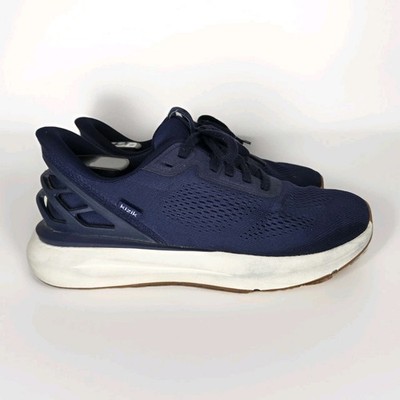 Kizik Athens 2 Men's Hands-Free Slip-On Sneakers Easy On Off Navy White US Sz 10