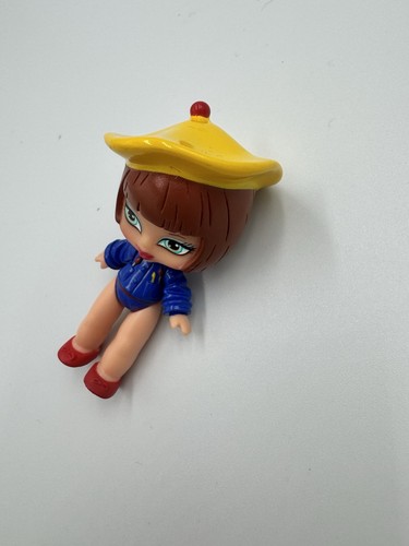 Mini bambola vintage BRATZ itsy Bitsy artista Meygan Bobblehead ottime condizioni - Foto 4 di 6