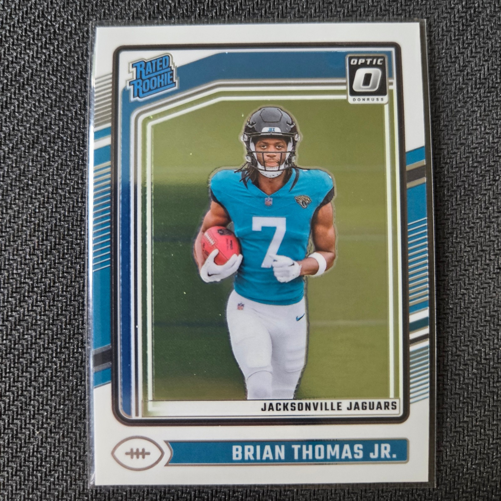 2024 Panini Donruss Optic - Rated Rookie Brian Thomas Jr. #214 (RC)