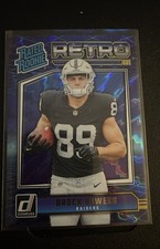 2024 Panini Donruss - Rated Rookie Retro Brock Bowers #9 (RC)