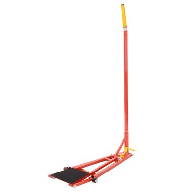B-G Racing Quick Lift Wagenheber - kurz (790 mm), rot, extrem niedriger Einstieg, 300 kg Tragkraft