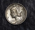 1943 Mercury Dime Lot Y3402