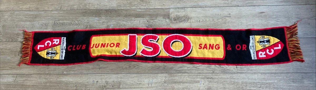 Ancienne écharpe Ultra Inferni AS Monaco - Supporter - Blanc Et Rouge