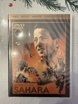 Humphrey Bogart In SAHARA - Rare NTSC Region Free DVD In A Beautiful White Case