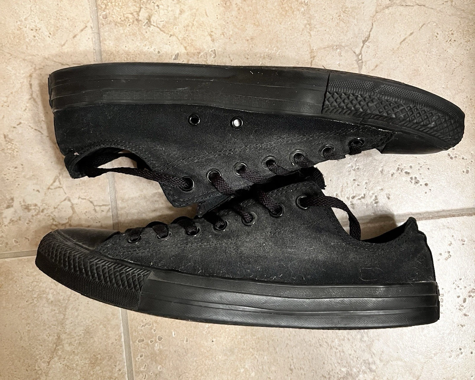 Sneakers basse Converse Chuck Taylor All Star nere da uomo taglia 12