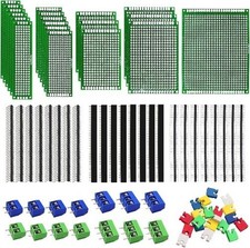 Double Sided PCB Prototype Board Kit 5 Sizes Size: 82pcs