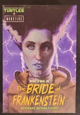 NECA TMNT NINJA TURTLES UNIVERSAL MONSTERS APRIL AS BRIDE OF FRANKENSTEIN FIGURE