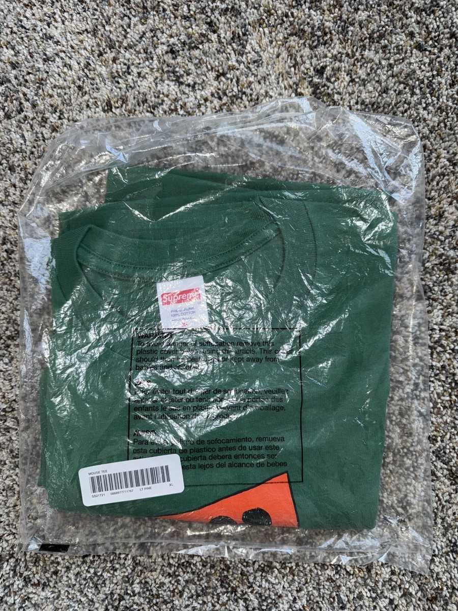 Supreme Mouse Tee SEAN CLIVER DESIGN Size X-Large New In Plastic