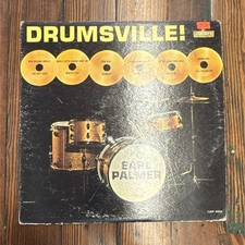 Earl Palmer Drumsville! Liberty Jazz Vinyl LP 12" 33RPM LRP 3201 Earl Palmer Drumsville! Liberty Jazz Vinyl LP 12" 33RPM LRP 3201