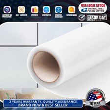 Frosted Glass Film Static Cling Office Bedroom Bathroom Home Window Tint