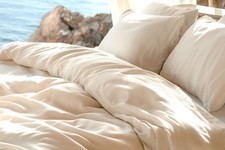 Sleep  Beyond 100 Organic Cotton Percale Duvet Cover Set