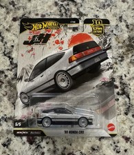 Hot Wheels Premium Car Culture Japan Historics 5 '88 Honda CRX  5/5