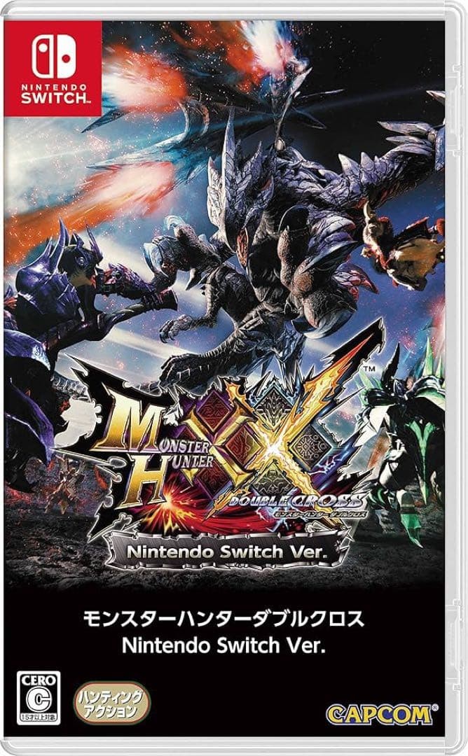CAPCOM Monster Hunter Double Cross Nintendo Switch Ver Video Game Software