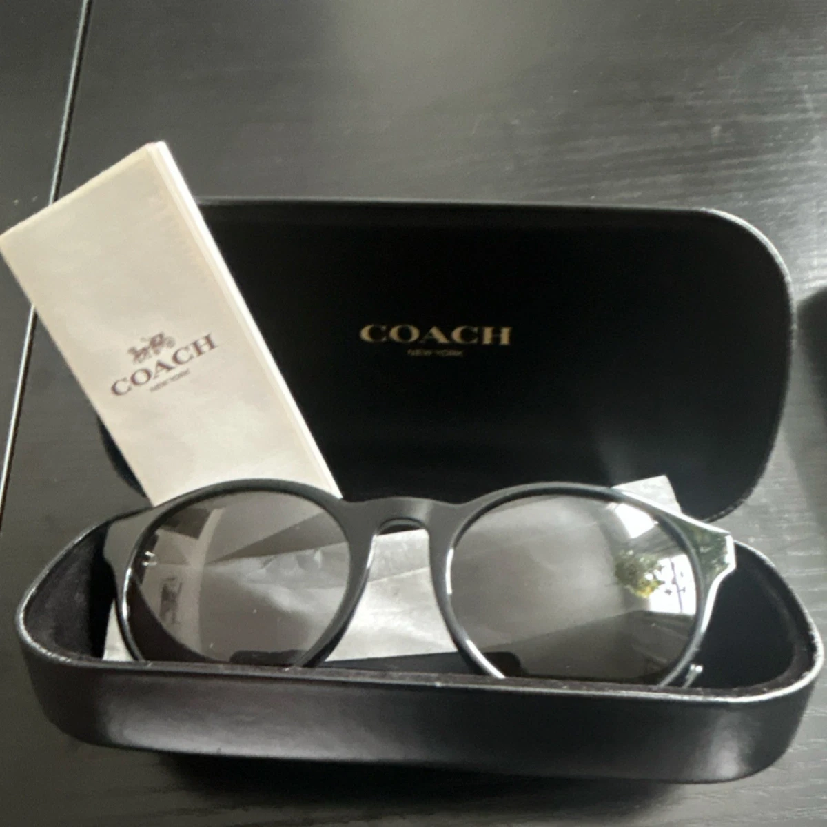 Coach Gray Sunglasses for Women for sale | eBay display picture 2