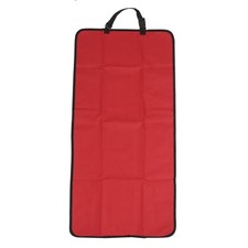 Protector Universal de Asiento Trasero Delantero Coche Mascota Perro Impermeable Rojo 99x49cm