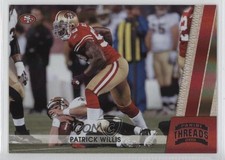 2011 Panini Threads Century Proof Silver 137/250 Patrick Willis #127 HOF 0l2