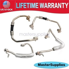4pcs Turbo Charger Coolant Hose Line Kit For Bmw 335i 335is 335xi Z4 Sdrive35i