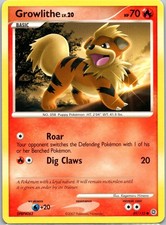 Growlithe 89/132 Common Secret Wonders 2007 LP on eBay