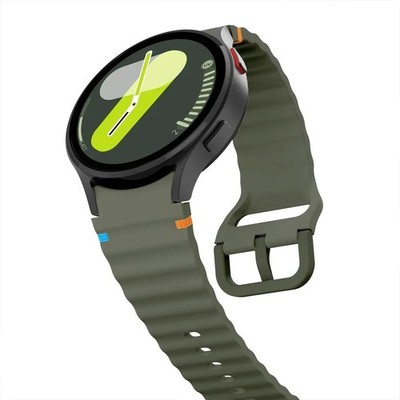 Strap For Samsung Galaxy Watch 7/6/5/4/FE 40/44/47mm Silicone Sport Watch Band