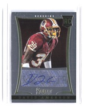 2013 Panini Select David Amerson Rookie Autographs #260 #/499