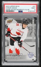 2023 All-Sports Game Dated Moments Silver Conor Geekie #67 PSA 9 MINT 13xh