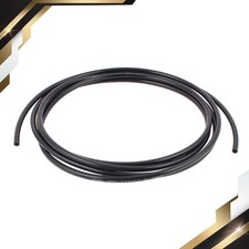 6mm x 4mm Pneumatic Air Compressor Tubing PU Hose Tube 3Meter Black