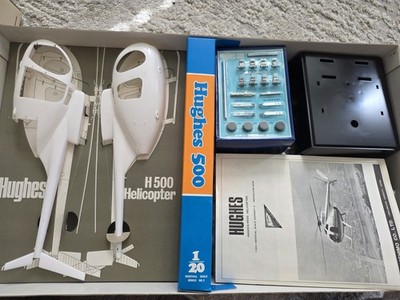 Hughes H500 ヘリコプタープラモデル 1/20 Nichimo Hughes H-500 Helicopter 1/20 Scale Plastic Model Kit | eBay