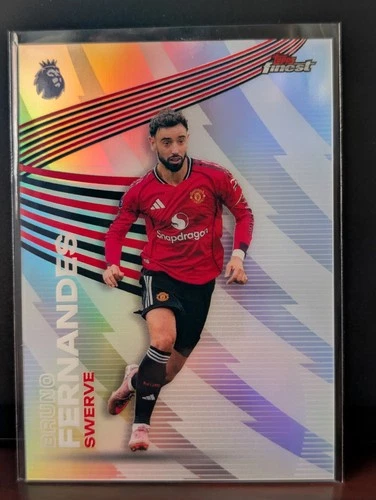 2025-26 Topps Finest Premier League - Swerve Bruno Fernandes #SV-27