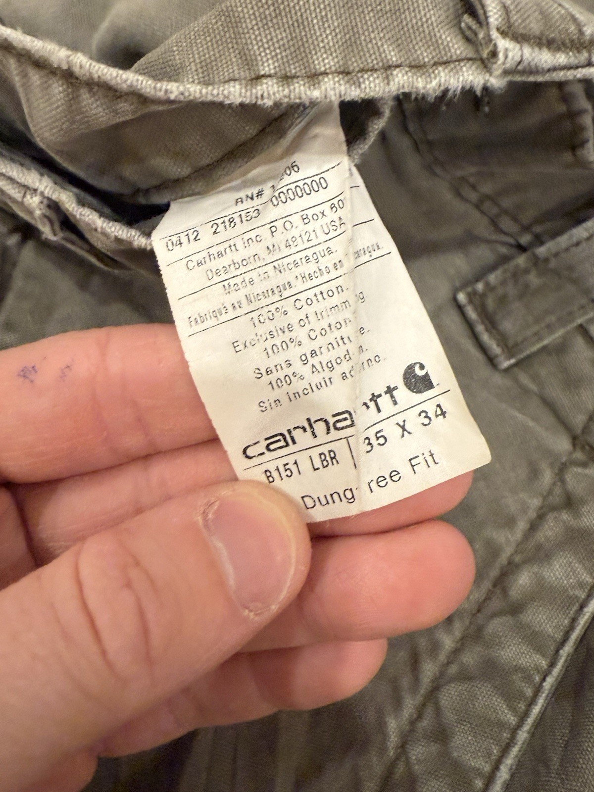 Lot Of 8 Carhartt Carpenter Pants & Shorts - Vintage & Modern Mix - Mixed Size thumbnail 4