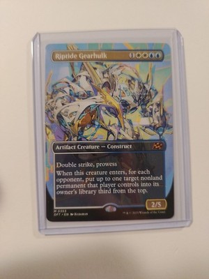 MtG Riptide Gearhulk (Borderless) Aetherdrift Regular M/NM Fast Ship