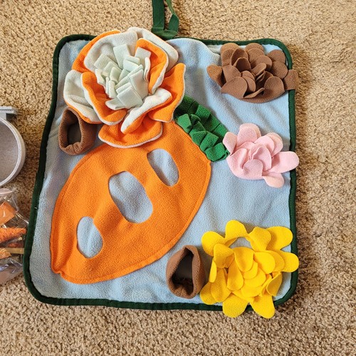 Pet Rabbit Tunnel Toys Soft Bed for Small Animals