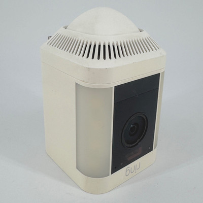 Ring Spotlight Cam Plus 1080p Battery Camera - White NO BATTERY, NO MOUNT