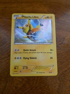 pokemon card - pikachu libre 14/30 - trainer kit 30/30 PSA 8 Colorless Quick Attack (10+) Flip a coin Pikachu Libre (14 - Non-Holo)