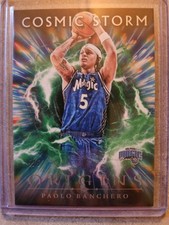 24-25 Cosmic Storm #5 Paolo Banchero 5/5#d JERSEY/BOOKEND 🔥🔥🔥 