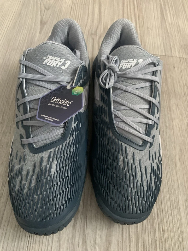 全新:百宝力 Propulse Fury 3 男式全场网球鞋 10.5。 无鞋盒 — 第 2/4 张图片