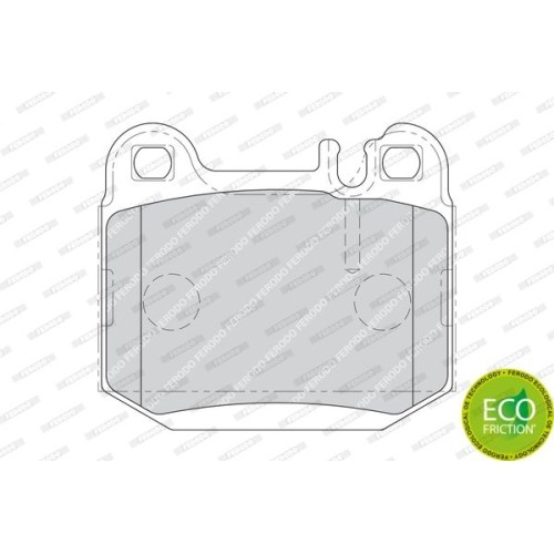 Plaquettes de frein Ferodo FDB1512 Premier Eco Friction pour étrier avant