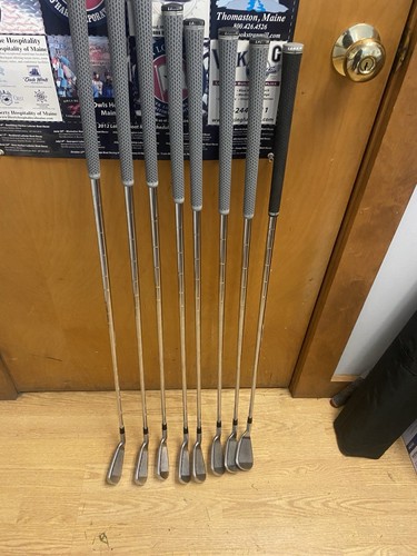 TOUR EDGE C721 IRON SET 4-PW,AW Elevate 95 Gram Stiff Shafts - Picture 3 of 6