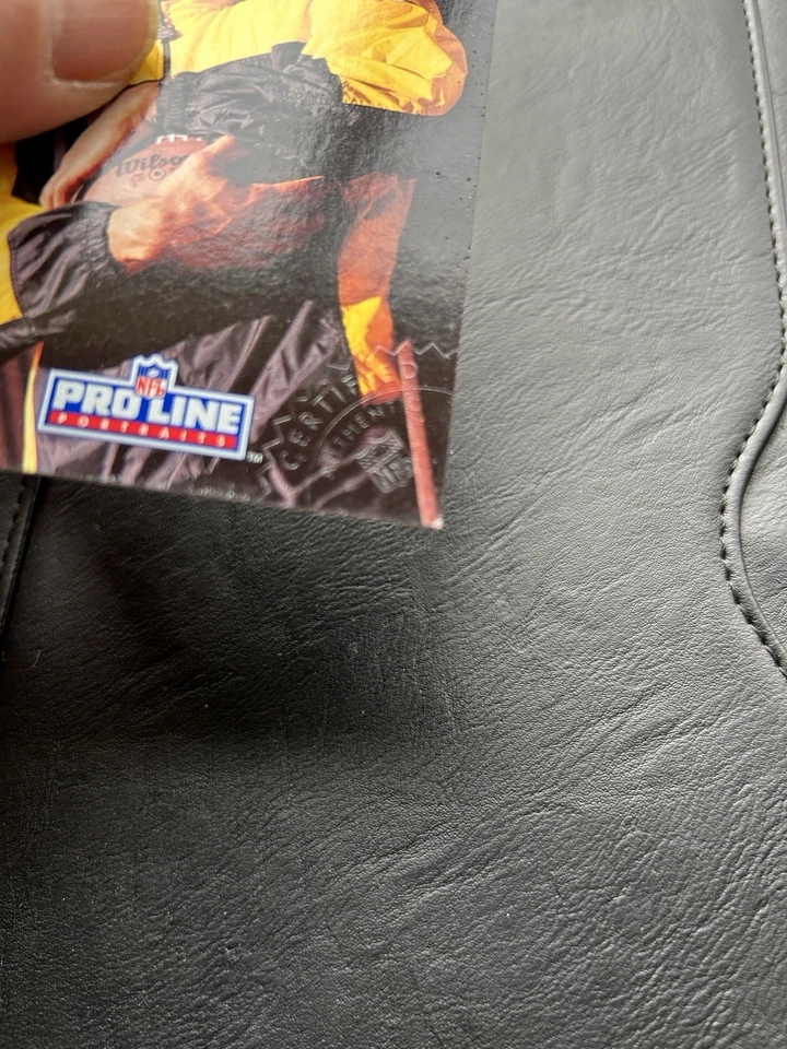 Rod Woodson 1991 Pro Line Portraits Certified Autograph Seal - Steelers HOF - Image 3 of 3